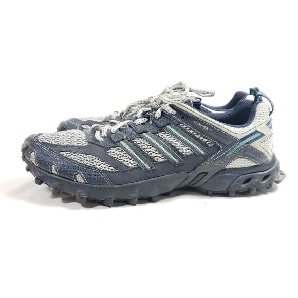 Adidas Kanadia TR-3 Mens Size 9 Trail Running Shoes Gray & Blue - Picture 3 of 9